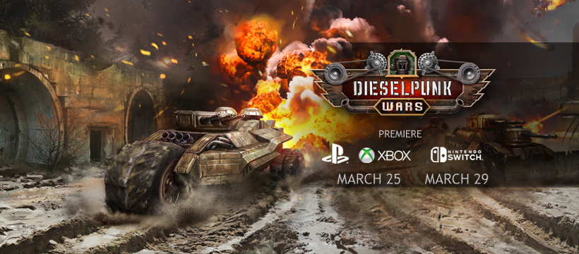 DieselPunk Wars will debut on Xbox and PlayStation on March 25