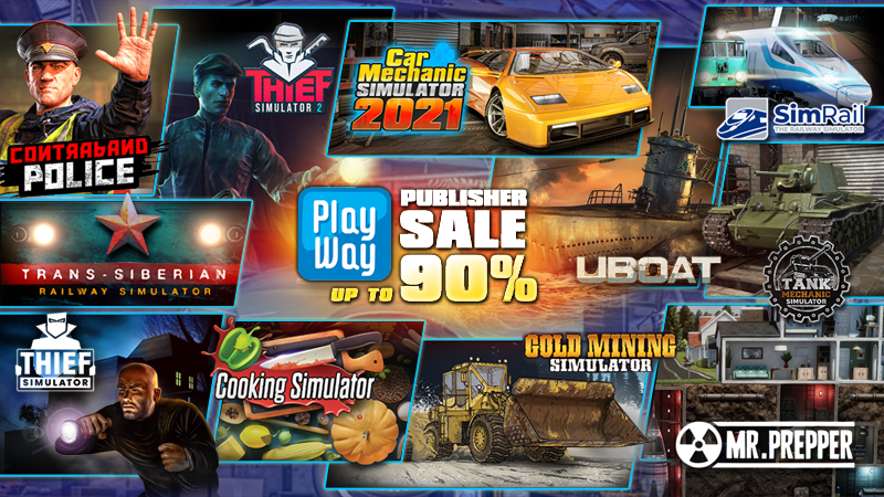 Our games have joined the huge PlayWay publisher sale!